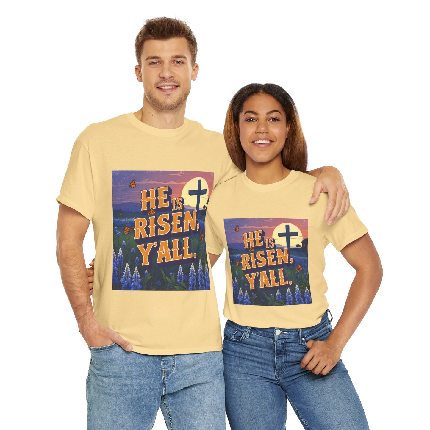 He is Risen, Y’all – Christian Easter T-Shirt