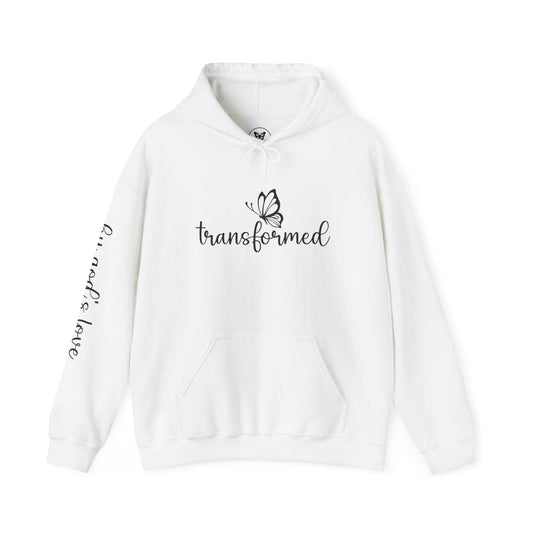 Butterfly Transformed Unisex Hoodie - God's Love Design - Motor Girl Boutique