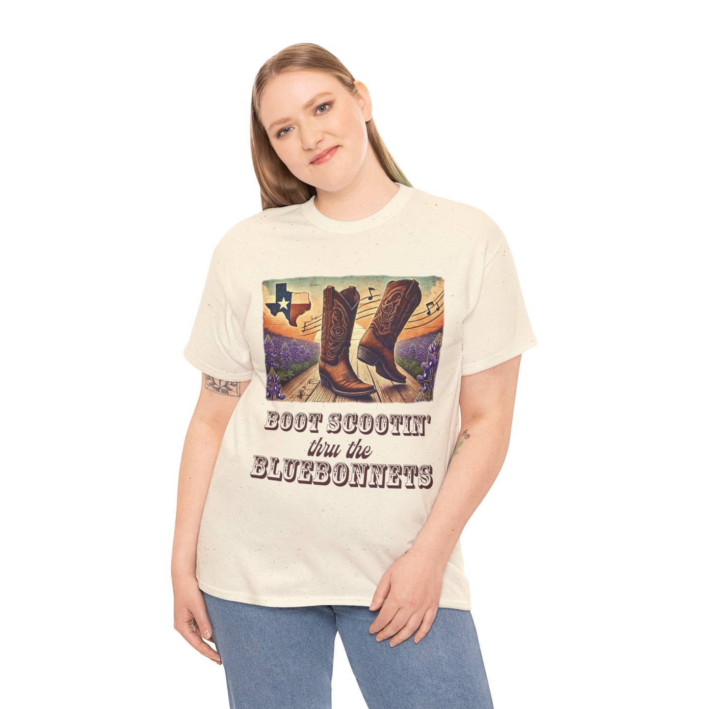 Unisex Tee - Boot Scootin’ Thru the Bluebonnets