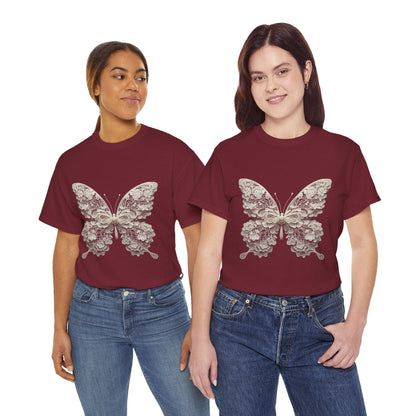 Unisex Tee - Lace Butterfly - Motor Girl Boutique
