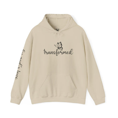 Butterfly Transformed Unisex Hoodie - God's Love Design - Motor Girl Boutique