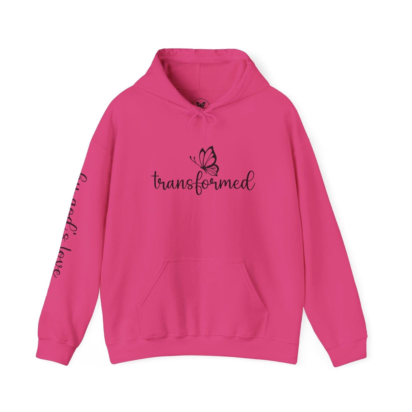 Butterfly Transformed Unisex Hoodie - God's Love Design - Motor Girl Boutique