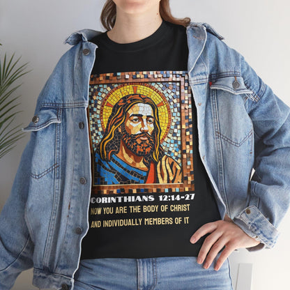 1 Corinthians 12:14-27 All the Body of Christ Tee - Motor Girl Boutique