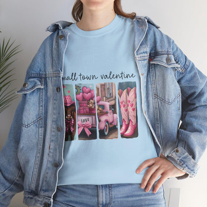 Unisex Tee - Small Town Valentine - Motor Girl Boutique