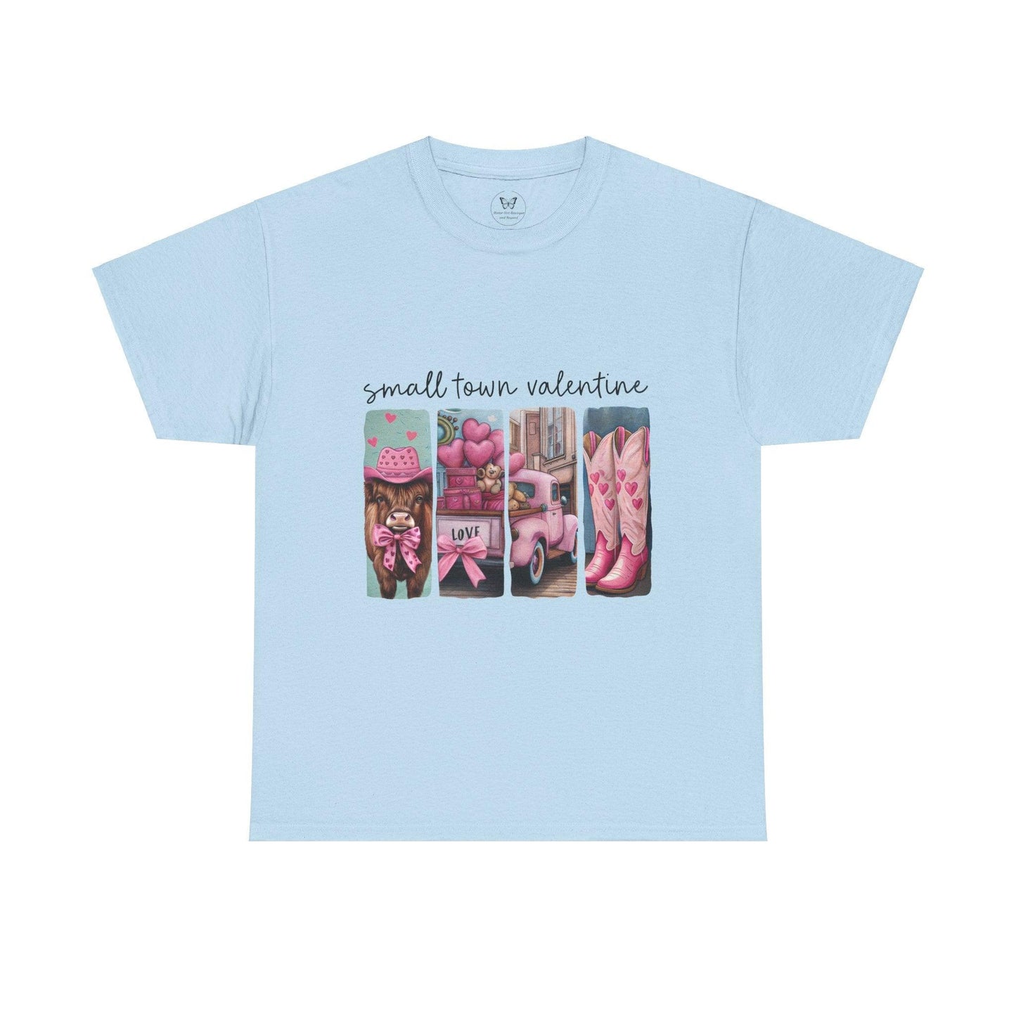 Unisex Tee - Small Town Valentine - Motor Girl Boutique