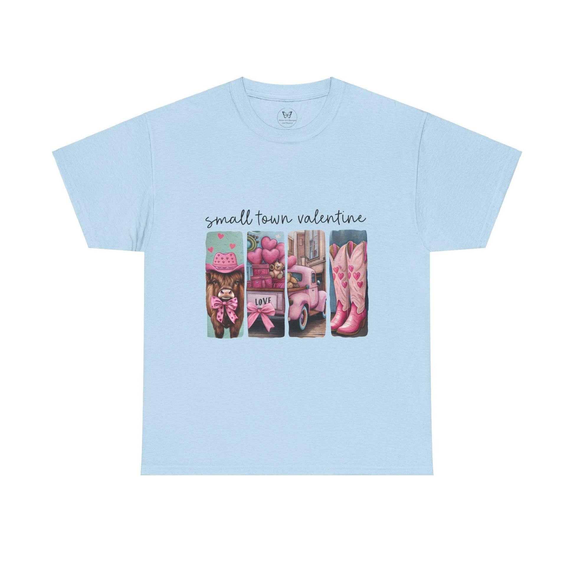Unisex Tee - Small Town Valentine - Motor Girl Boutique