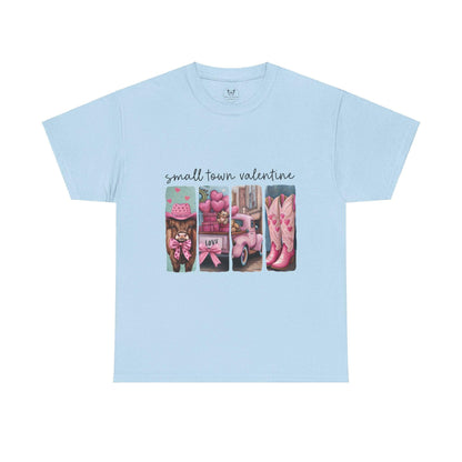 Unisex Tee - Small Town Valentine - Motor Girl Boutique