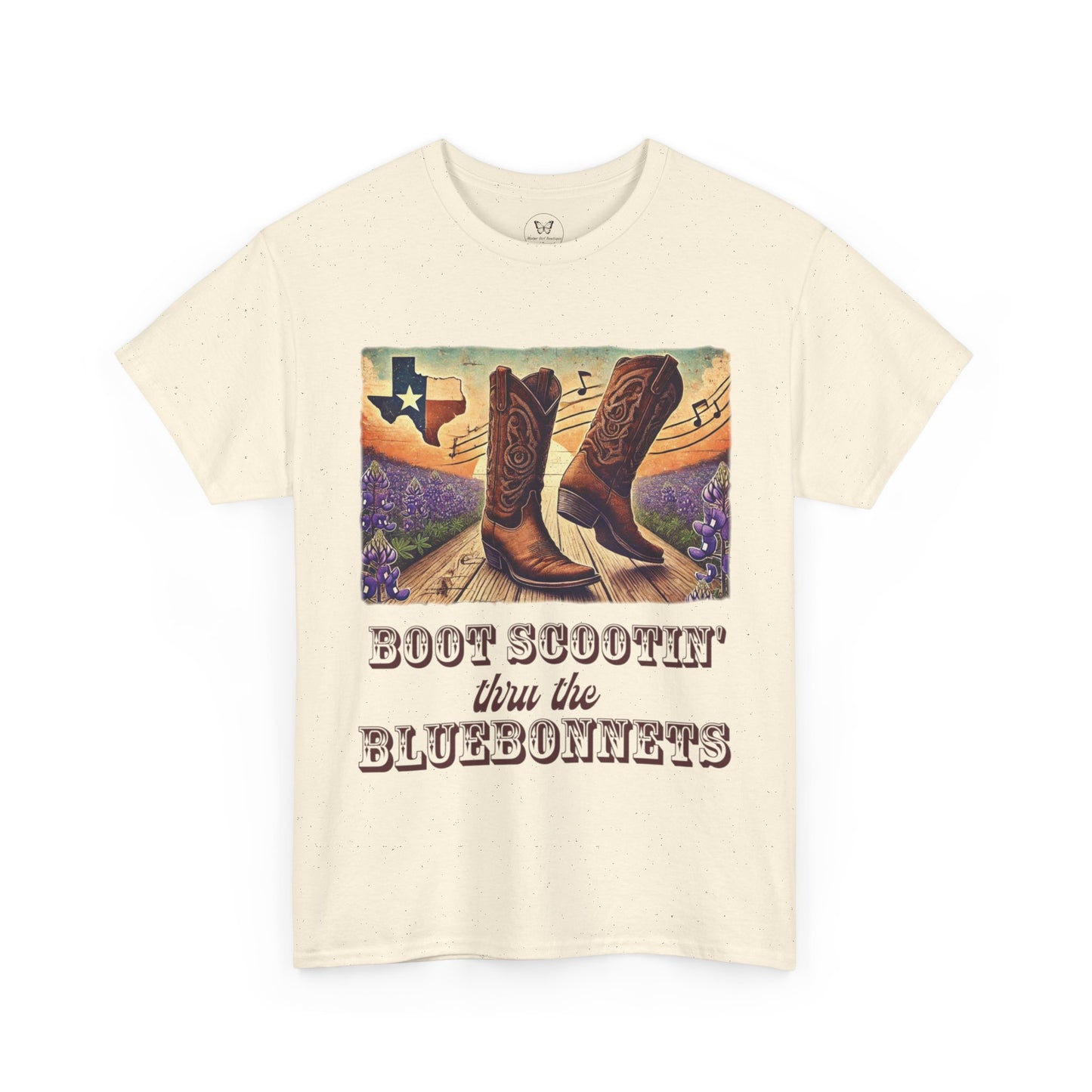 Unisex Tee - Boot Scootin’ Thru the Bluebonnets
