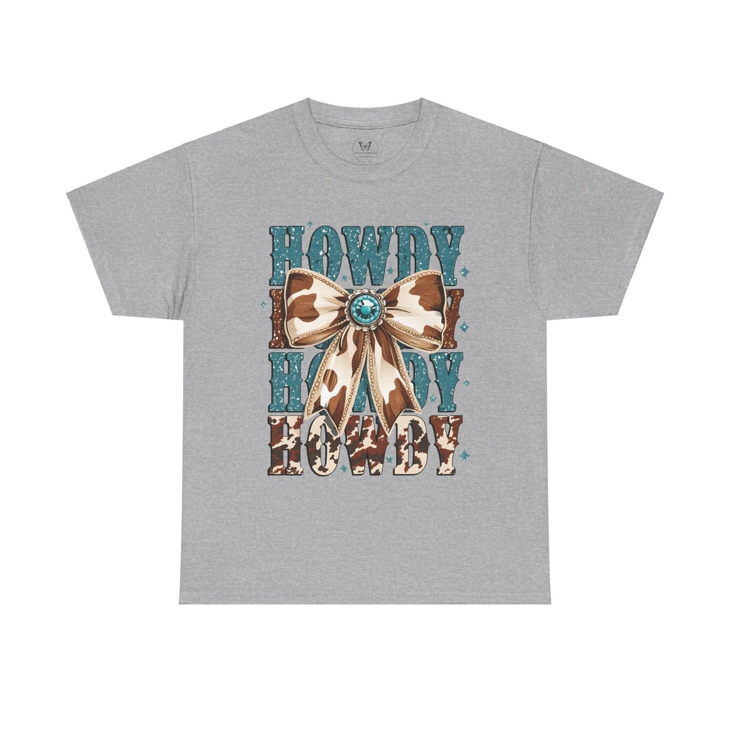 Unisex Tee - Howdy Western Coquette Bow - Motor Girl Boutique