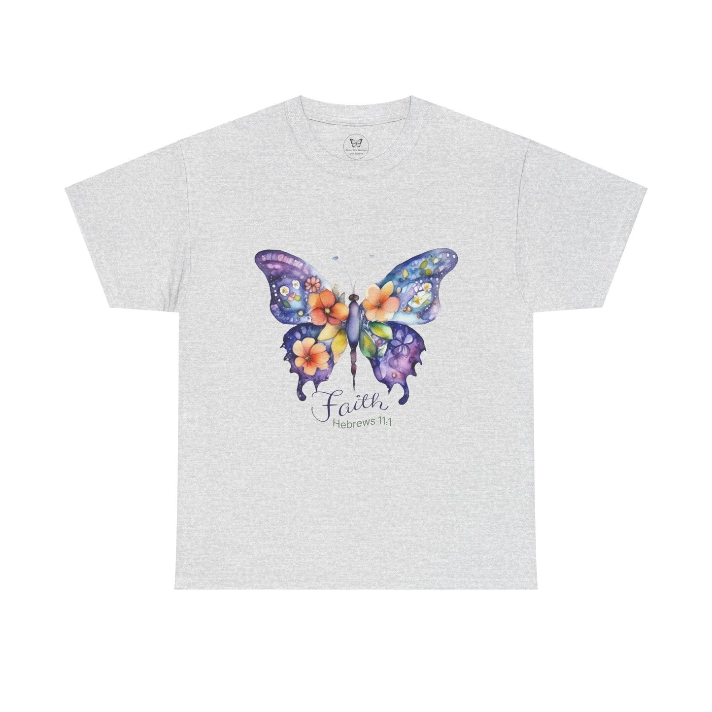 Faith Butterfly Hebrews 11 Tee - Motor Girl Boutique