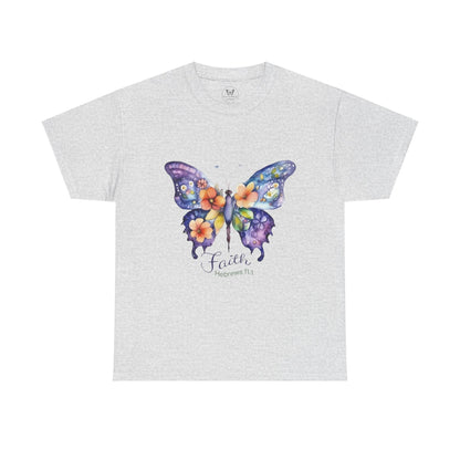 Faith Butterfly Hebrews 11 Tee - Motor Girl Boutique