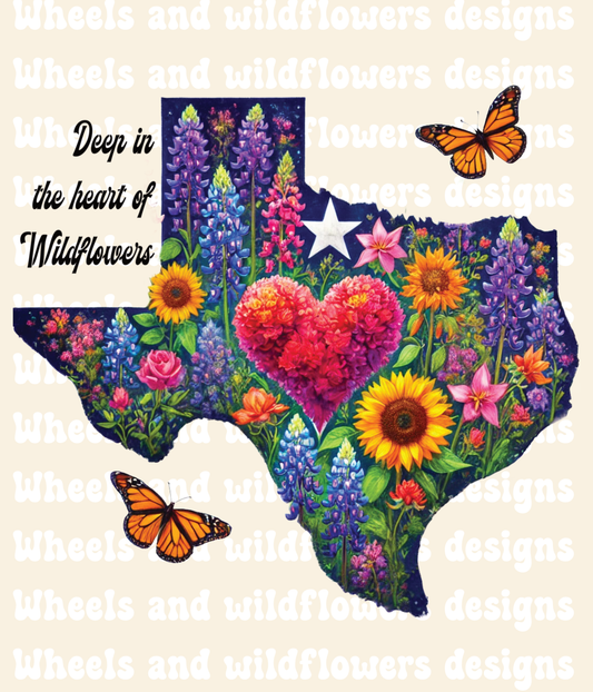 Deep in the Heart of Wildflowers – Digital Download
